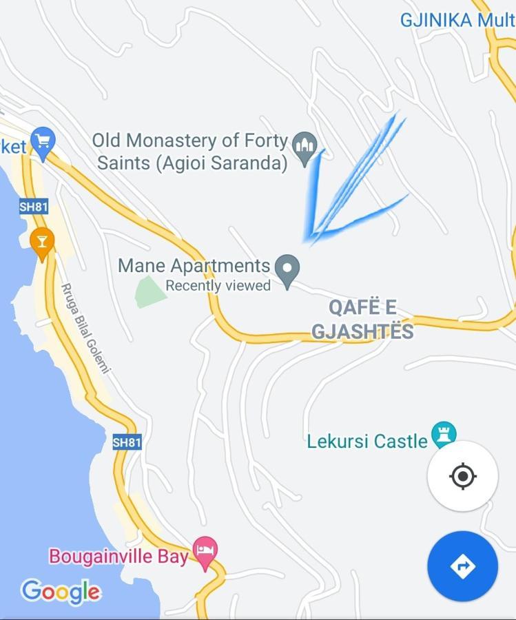 Mane Apartments Saranda Zewnętrze zdjęcie